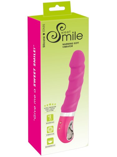 Hřejivý vibrátor Sweet Smile