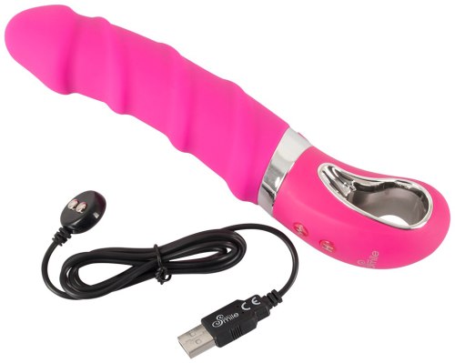 Hřejivý vibrátor Sweet Smile