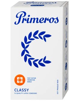 Kondomy Primeros CLASSY, 12 ks – Univerzální kondomy
