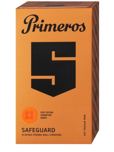 Zesílené kondomy Primeros SAFEGUARD, 12 ks