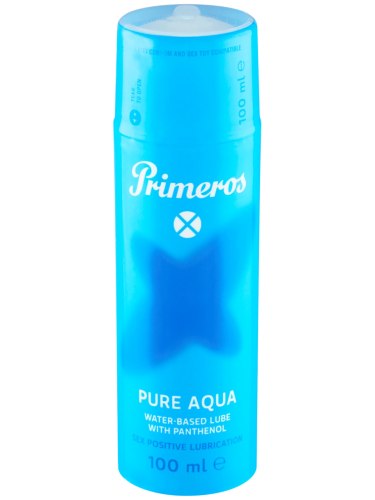 Vodní lubrikační gel Primeros PURE AQUA, 100 ml