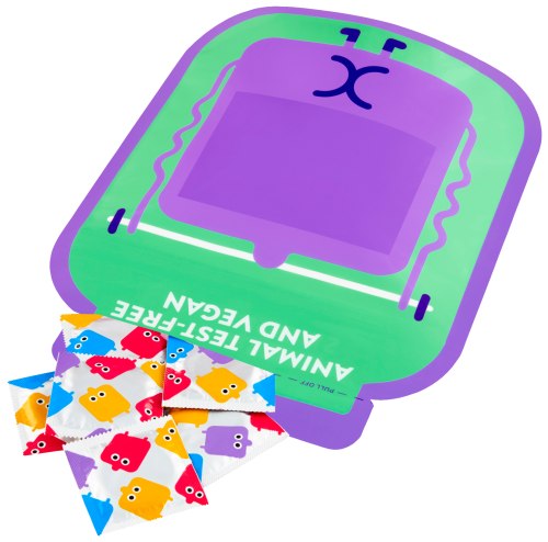 Vroubkované kondomy YOU+ME Macho, 50 ks