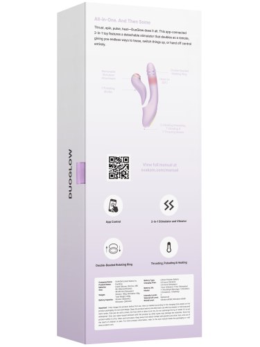 Multifunkční interaktivní vibrátor/stimulátor Svakom DuoGlow