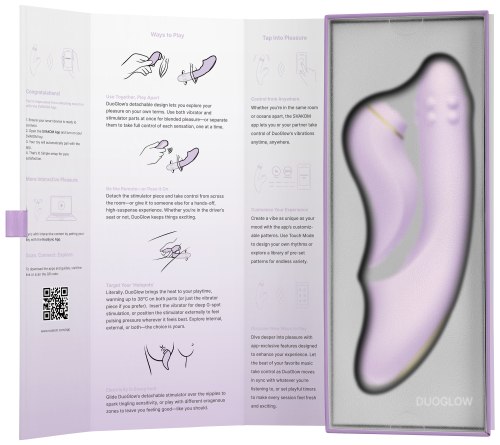 Multifunkční interaktivní vibrátor/stimulátor Svakom DuoGlow