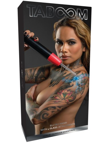 Elektrostimulační hůlka + 4 nástavce Taboom