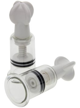 Sada vakuových pumpiček na bradavky She.E.O, M/L – Pumpičky a přísavky na bradavky