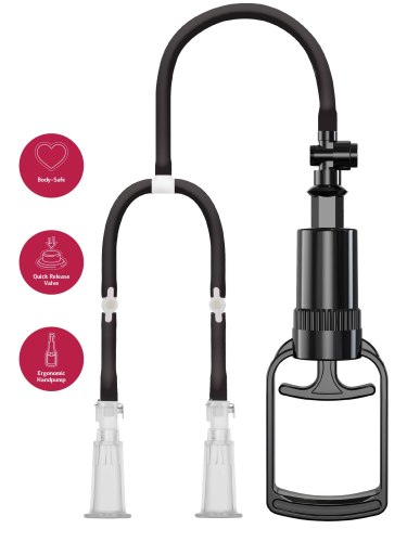 Vakuová pumpa na bradavky She.E.O, S/M