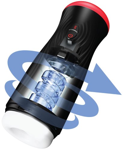 Přirážecí a rotační masturbátor Vortex Thrust