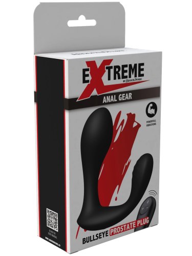 Vibrátor na prostatu a hráz Bullseye