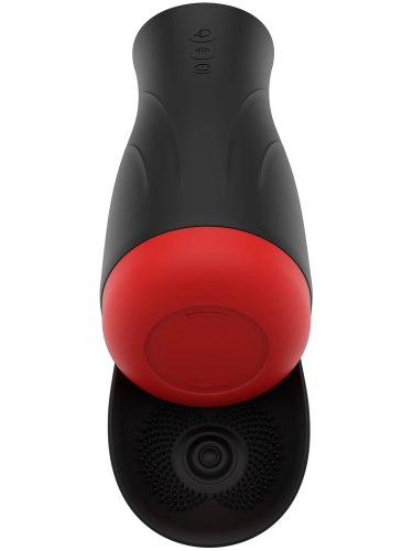 Sací, vibrační a pulzační masturbátor Deep Squeeze Nutbuster