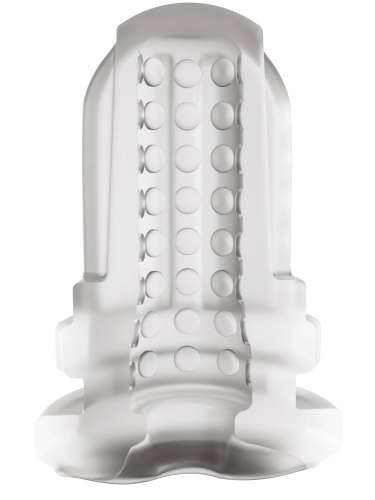 Sací, vibrační a pulzační masturbátor Deep Squeeze Nutbuster