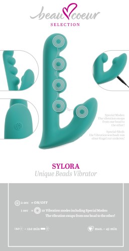 Kuličkový dvojitý vibrátor Sylora