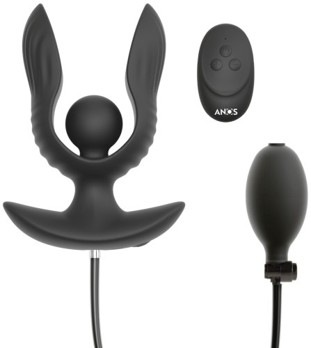 Nafukovací vibrační roztahovací anální kolík ANOS