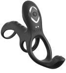 Párový vibrátor s kroužky na penis Ultimate Couples Cage Max