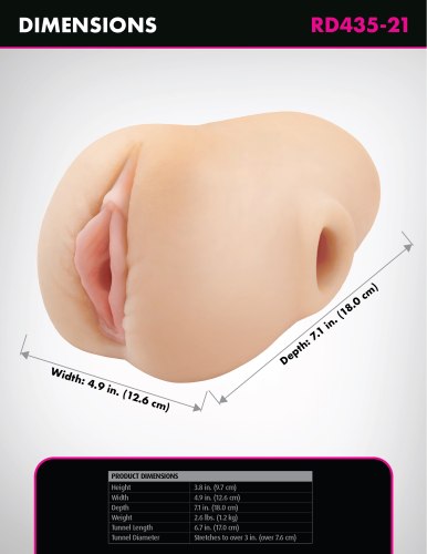 Umělá vagina Pussy Pounder Squeeze