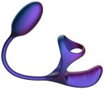 Kroužek na penis s análním vibrátorem Halo Orbit