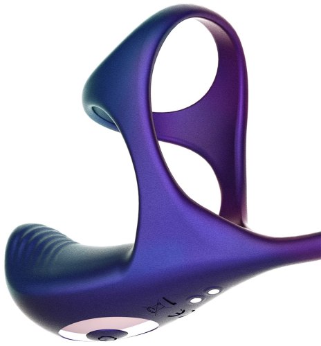 Kroužek na penis s análním vibrátorem Halo Orbit