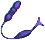 Kroužek na penis s přirážecím análním vibrátorem Deep Impact