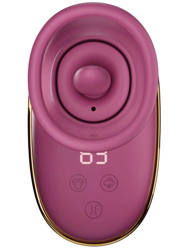 Sací a vibrační stimulátor klitorisu s jazýčkem She.E.O