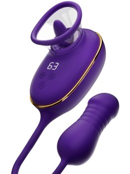 Multifunkční klitorální a anální stimulátor She.E.O – Sací stimulátory klitorisu (a bradavek)