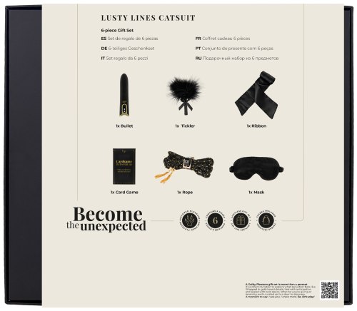 BDSM sada Guilty Pleasure Subtle Spark, 6 ks