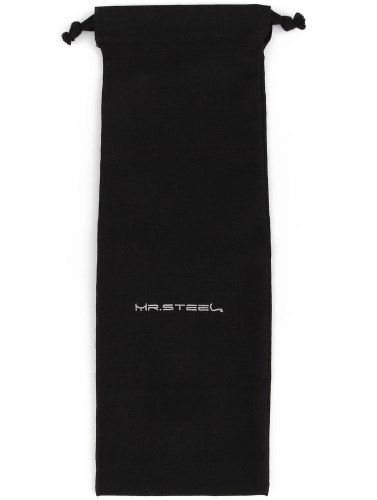 Oboustranné kovové dildo Elegant Eleven, 28 cm