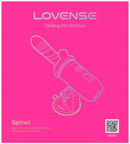 Interaktivní šukací stroj do ruky Lovense Spinel