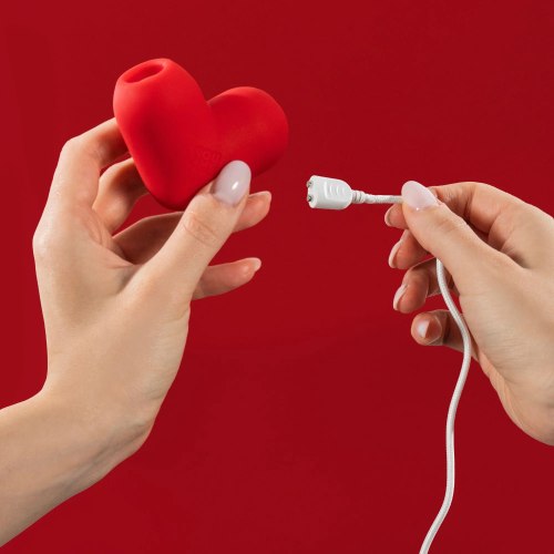 Pulzační a vibrační stimulátor klitorisu YOU+ME Heartbeat