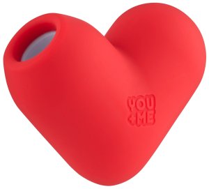 Pulzační a vibrační stimulátor klitorisu YOU+ME Heartbeat – Bezdotyková stimulace klitorisu