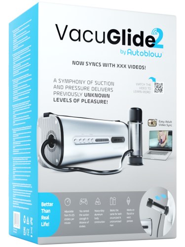Interaktivní sací masturbátor pro muže VacuGlide 2