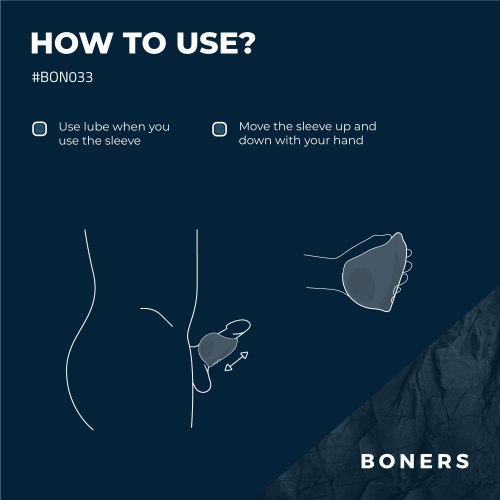 Vibrační masturbátor Boners