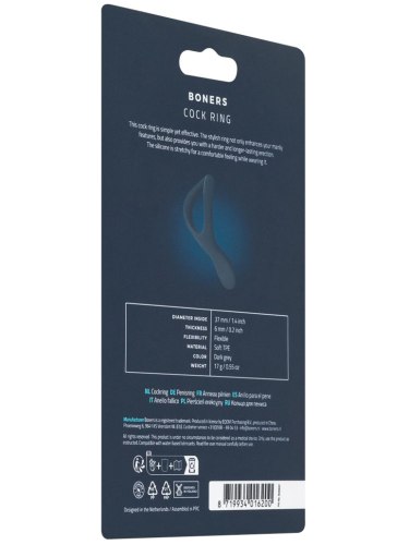 Erekční kroužek se stimulací hráze Boners