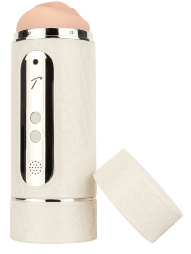 Oboustranný vibrační masturbátor se zvukem Teazers