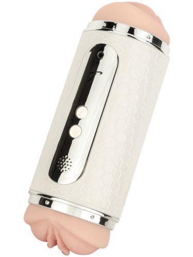 Oboustranný vibrační masturbátor se zvukem Teazers