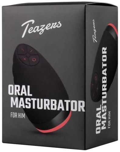 Hřejivý vibrační masturbátor Teazers