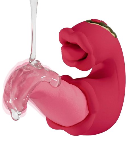 Rotační vibrátor se dvěma jazyky Teazers