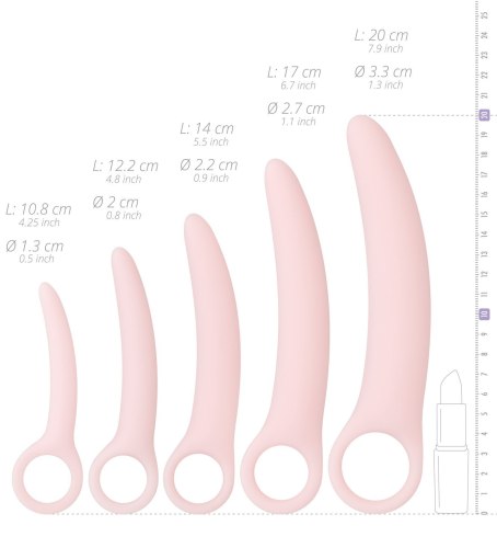 Sada vaginálních dilatátorů Teazers, 5 ks