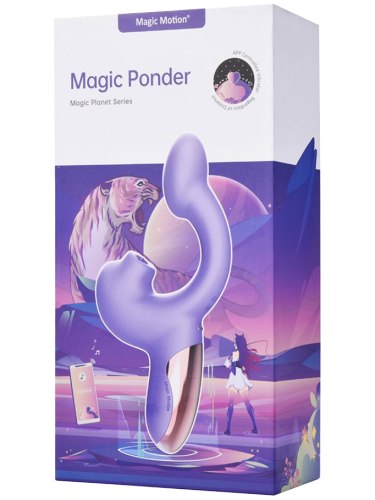 Vibrátor s králíčkem Magic Ponder