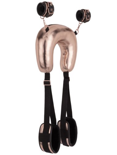 Bondage postroj s polštářem Rosy Gold