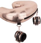 Bondage postroj s polštářem Rosy Gold