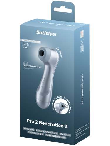 Stimulátor klitorisu Satisfyer Pro 2 Generation 2, na baterie