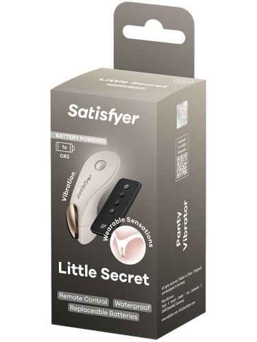 Vibrátor do kalhotek Satisfyer Little Secret, na baterie