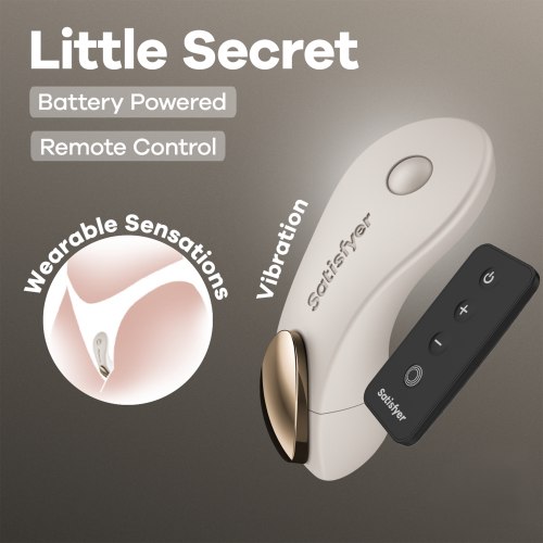 Vibrátor do kalhotek Satisfyer Little Secret, na baterie