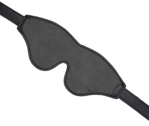 Kožená maska na oči Dark Secret