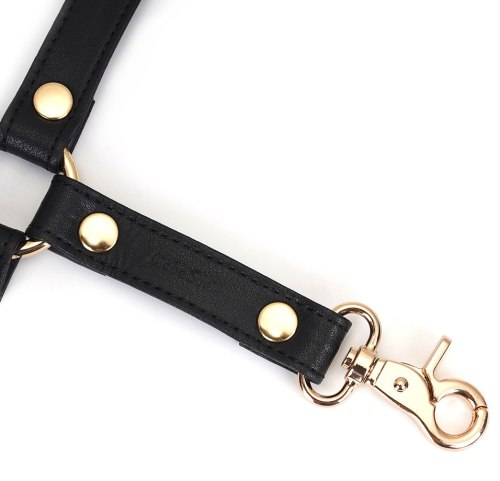 Kožený poutací kříž Dark Secret