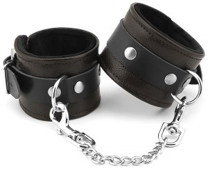 Kožená pouta na nohy Wild Gent – Pouta na nohy