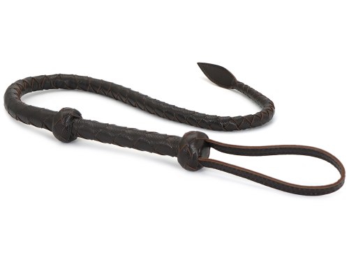 Kožený erotický bič Wild Gent