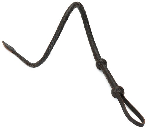 Kožený erotický bič Wild Gent