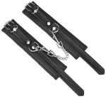 Pouta na ruce z recyklované kůže Black Bond