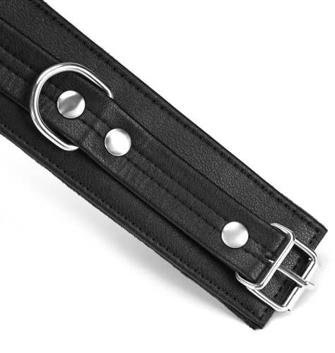 Pouta na ruce z recyklované kůže Black Bond